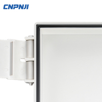 Boîte de jonction extérieure certifiée CE IP65 en ABS/PC avec couvercle transparent à charnières 290*390*160mm