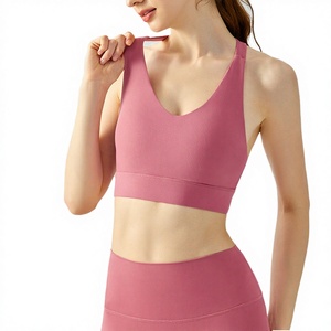 Sujetadores deportivos de alta sujeción para mujer, tallas grandes, ligeros, transpirables, con espalda hermosa, a prueba de golpes, de secado rápido, para yoga - Product Image 3