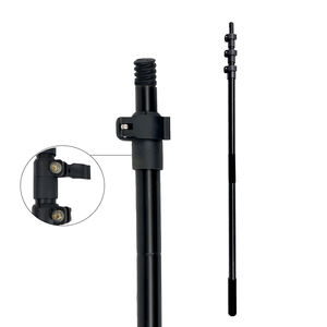 <span class=keywords><strong>3</strong></span>.<span class=keywords><strong>3</strong></span>-13英尺伸缩式延长杆，带金属尖端，用于灯泡更换器油漆滚筒除尘器窗户清洁 - Product Image 1