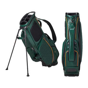 Sac de golf sur pied en cuir PU, design personnalisé, imperméable, léger, avec 5 séparateurs supérieurs - Product Image 6
