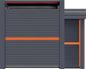 Portes pliantes pour garages <span class=keywords><strong>de</strong></span> villas, fonctionnement silencieux et fluide, options <span class=keywords><strong>de</strong></span> couleur, directement <span class=keywords><strong>de</strong></span> <span class=keywords><strong>l</strong></span>'usine - Product Image 1