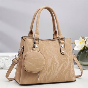 Conjunto de Bolsos de Mano de PU para Mujer, Color Negro Moderno, 2 Piezas, Casuales, para Exteriores - Product Image 1