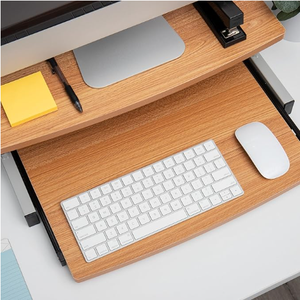 <span class=keywords><strong>Support</strong></span> de présentoir marron personnalisé de haute qualité Offre Spéciale avec <span class=keywords><strong>tiroir</strong></span> coulissant pour <span class=keywords><strong>clavier</strong></span> - Product Image 5