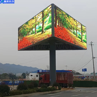 Écran LED couleur RGB étanche IP65 P8, panneau d'affichage LED à installation fixe pour signalisation numérique routière