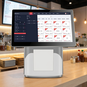 Terminal de point de vente tactile tout-en-un 15,6 pouces Android Windows avec écran client 11,6 pouces pour la restauration et le commerce de détail - Product Image 1