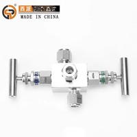 CEOPA 304 316L Transmitter Pengukur Tekanan Gas Flens Terintegrasi Baja Tahan Karat Struktur Jarum Bertenaga Hidrolik Normal 1/4"