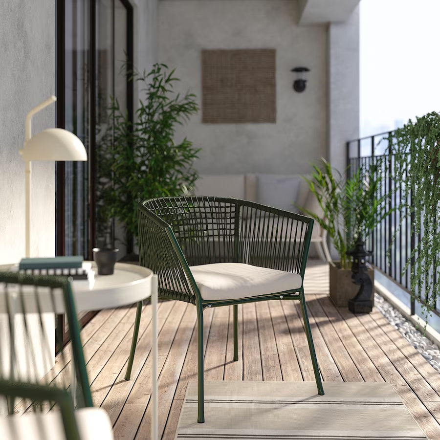 Nordic Hot Sale Modern Patio Leisure Hotel Dining Woven Waterproof Aluminum Outdoor Chair Wicker Rope Weaving Chairs