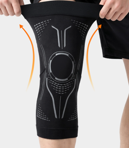 Manchons de compression respirants pour le soutien des genoux, pour le football, le basketball et les activités de plein air – Fabricant - Product Image 5