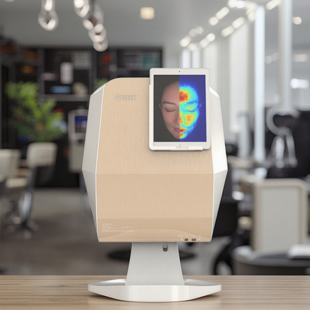 For MC88 Digital Dermascope Facial Skin Scanner & Analyzer AI 3D Topography Bluetooth/WiFi iPad Control for Commercial Use
