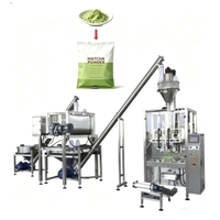 Machine d'emballage entièrement automatique VFFS avec vis sans fin pour café, épices, piment, farine et poudres sèches, pour petits sachets et pochettes