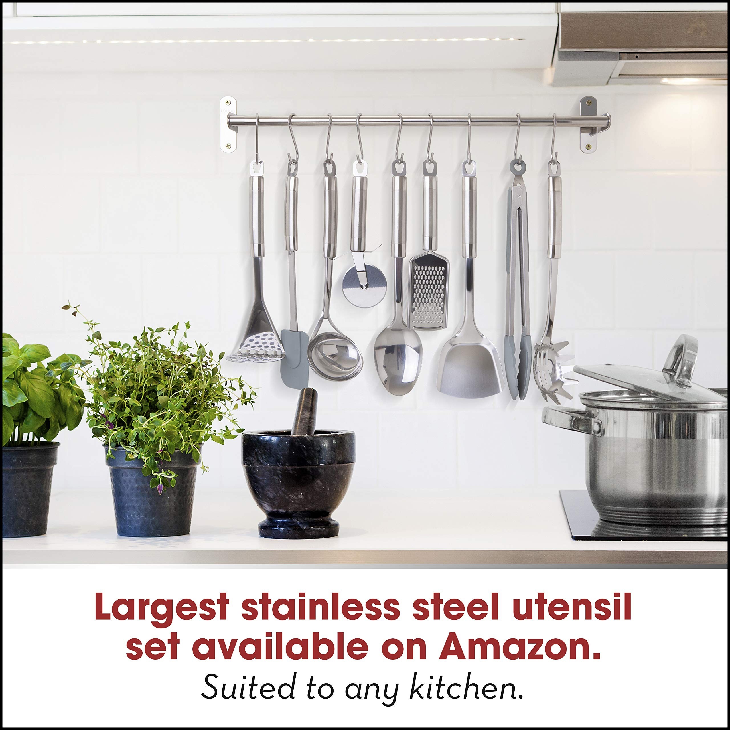 Home Smart Korean Kitchen Accessories Set Cooking Tools Utensils Sets Cooking Utensils Stainless Steel Kitchen Utensils Set · image 6