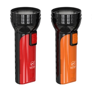 Tigre marca <span class=keywords><strong>mundial</strong></span> recargable plástico mano linterna solar led luz de la antorcha con panel solar - Product Image 2