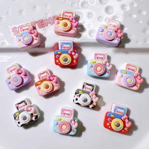 En gros, Résine écologique à coller pour DIY : Fleurs pour chaussures, Accessoires de papeterie et de coiffure, Modèles de caméra Polaroid et de chat - Product Image 4