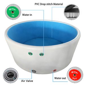 Großhandel Erwachsenen-Pool Drop-Stitch Rechteckiger Aufblasbarer Schwimmpool aus Strapazierfähigem PVC-Material - Product Image 4