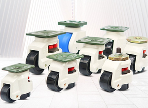 Roulettes <span class=keywords><strong>de</strong></span> haute qualité Hengsheng Footmaster, réglage <span class=keywords><strong>de</strong></span> niveau, montage sur plaque, prix bas pour l'industrie lourde - Product Image 3