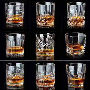 <span class=keywords><strong>Vetro</strong></span> di cristallo senza piombo con pietra di diamante tazza di <span class=keywords><strong>vetro</strong></span> di Whisky bicchierino tazza di liquore Whisky tazze di <span class=keywords><strong>vetro</strong></span> per bar ristorante - Product Image 1