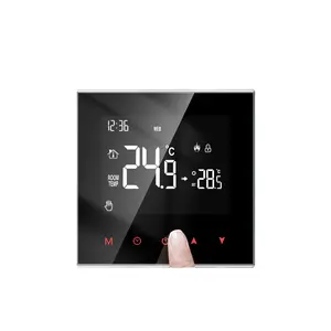 Tuya wifi thông minh phòng tầng tản nhiệt Nhiệt LCD kỹ thuật số Nhiệt Máy nước nóng 3A