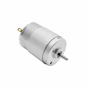 มอเตอร์ RS385 DC ไมโครความเร็วสูง 12V/24V 4000/8000 รอบต่อนาที แปรงถ่าน สำหรับเครื่องใช้ไฟฟ้าในบ้านอัจฉริยะ พัดลม เรือ และไดร์เป่าผม DIY - Product Image 2
