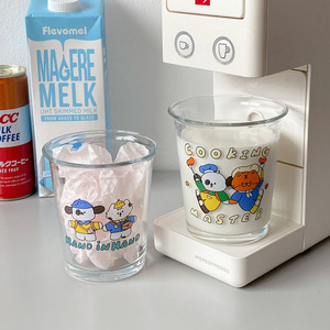 Trianglelyi — tasse à café créative en verre pour chiot, bambou, lait, brassage à froid, nouvel arrivage - Product Image 1