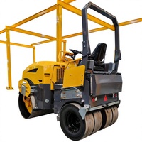 Compacteur vibrant hydraulique à tambour unique pour pneus, moteur Kubota, pompe POCLAIN, système complet, moteur pour asphalte BM2000D 19kw