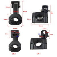 Support de Fixation Universel pour Phare de Moto Voiture Modifié – Support d'Extension de Projecteur et de Lampe