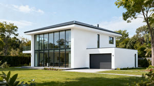 Villas modernas de acero ligero de dos pisos a prueba de huracanes Dormitorio para áreas rurales Casas autoconstruidas con diseño integrado <span class=keywords><strong>frente</strong></span> <span class=keywords><strong>al</strong></span> <span class=keywords><strong>mar</strong></span> - Product Image 4