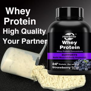 Proteína de Suero de Leche en Polvo (Sabor Arándano) Personalizada OEM/ODM, VENTA CALIENTE, para Adultos - Product Image 4