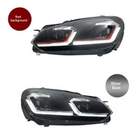 Kit de modification des phares Golf 6 avec feux LED avant, feux de jour, feux arrière 12V 09-13 pour Golf 6