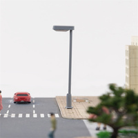 Modelo de tren de ferrocarril de 3V y 12V, lámpara LED a escala 1:87, 1:100, 1:150, al aire libre para Calle, Kits de juguete, Diorama, construcción