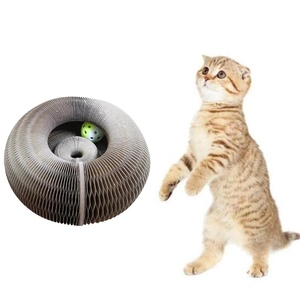 Planche à gratter magique pour chat, jouet avec cloche, grattage, griffes, livraison directe - Product Image 2