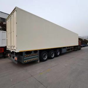 Semi-remorque Chitu 3 essieux, 60 tonnes, type fourgon fermé en acier, pour marchandises sèches, charge utile maximale de 70 000 kg, à vendre - Product Image 2