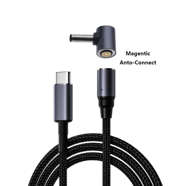 USB C Magnetic Adapter 8 Pins Type C Connector Thunderbolt 4 USB4.0 PD 100W Quick Charge Data Transfer 8K Video Output