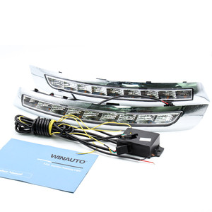 Luz de circulación diurna LED Super Power de alta calidad para <span class=keywords><strong>Volvo</strong></span> <span class=keywords><strong>XC90</strong></span> 2007-<span class=keywords><strong>2013</strong></span> nuevo artículo con accesorios de luz de coche de luz amarilla - Product Image 1