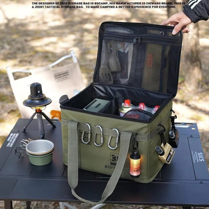 Borsa Termica Tattica Oxford 30L, Capacità Grande, Impermeabile, Pieghevole, Portatile, per Campeggio e Picnic all'Aperto - Product Image 5