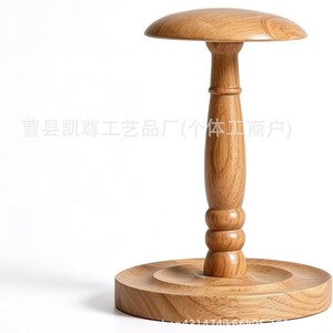 Solid wood <b>standing</b> <b>hat</b> rack, tabletop <b>hat</b> rack, clothing store <b>hat</b> holder, clothing window display solid wood <b>hat</b> holder, coat - Product Image 4