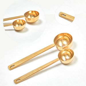 ช้อนตวงโลหะสแตนเลส 430 แบบกำหนดเอง หลายสี ขนาด 20 มล. สำหรับชา กาแฟ โปรตีนผง - Product Image 4