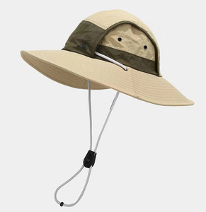 Chapeau de pêcheur réglable OEM à séchage rapide, respirant, imperméable, résistant aux insectes, coupe-vent, bicolore, pour homme, idéal pour le sport - Product Image 6