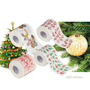 Stilize moda toptan baskılı komik parti tuvalet kağıdı özel tasarım baskılı tuvalet kağıdı