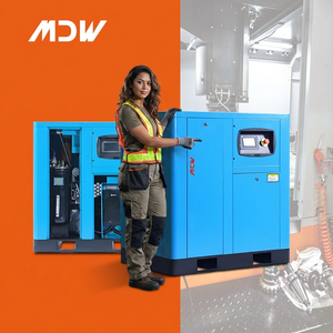 Compresor de <span class=keywords><strong>Aire</strong></span> de Tornillo VSD Sin Aceite de 7.5KW 10HP, el Más Vendido, con Motor Refrigerado por <span class=keywords><strong>Aire</strong></span> de Frecuencia Variable para <span class=keywords><strong>Aire</strong></span> Comprimido Industrial - Product Image 1