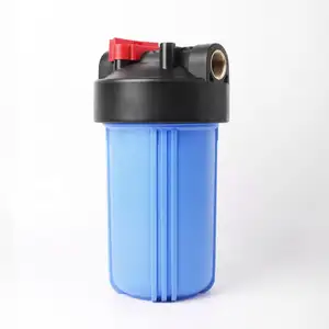 MSQ 10 дюймов оптовая продажа Большой синий пластиковый корпус фильтра высокого давления корпус фильтра для воды