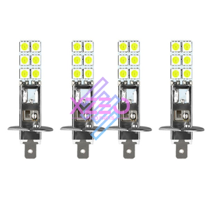 Bombilla LED Delantera para Automóvil, Faro Antiniebla, H1 12SMD 5050 6000K, Luz Blanca - Product Image 6