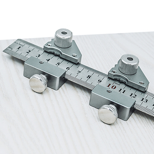 Woodworking 300mm Stainless Steel <strong>Marking</strong> Scriber Ruler Line Drawing <strong>Marking</strong> Gauge DIY Measuring Tools Cabinet Hole <strong>Drilling</strong> - Product Image 1
