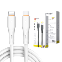 Câble de données USB-C vers USB-C de 1 m à charge rapide PD 3A 60W, chargeur mural USB-C, gaine TPE, pour téléphone Xiaomi, directement de l'usine