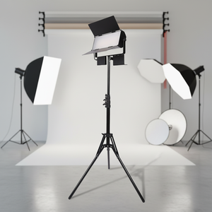 Lumière vidéo LED DC 13-18V avec boîtier en aluminium, télécommande, intensité réglable, 5500K, pour tournage de films, photographie, créateur de contenu - Product Image 6