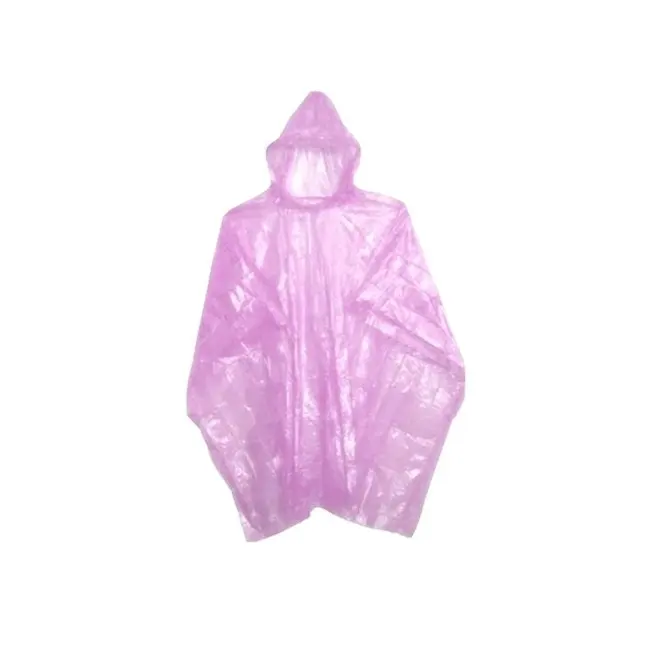 Promotional Water Proof PE Disposable Rain Coat Plastic Rain Coat