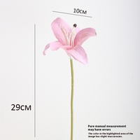 Hochzeit künstliche Blume Lilie Hochzeits saal Seide Blume Lilie Home Einrichtung Requisiten Großhandel künstliche Blume
