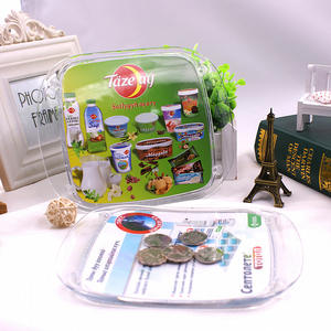 Vente en gros Échantillon gratuit Plateau en plastique PS pour billets et pièces en euros Plateau pour assiettes d'entreposage et d'approvisionnement de supermarchés - Product Image 2