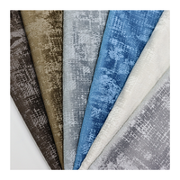Tissu d'ameublement de canapé en velours tissé 100 % polyester de haute qualité, texturé, respirant, anti-bouloches et anti-taches pour la maison