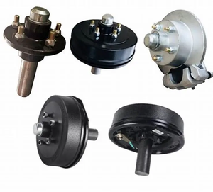 Essieux à ressort d'arbre d'essieu de remorque de haute qualité 3500lbs avec tambour de moyeu à 5 goujons - Product Image 3