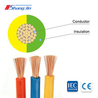 CE-zertifiziertes 1* 70mm Kupfer-PVC-isoliertes Flexibles Kabel 300/500V für Hausverkabelung und Bauanwendungen